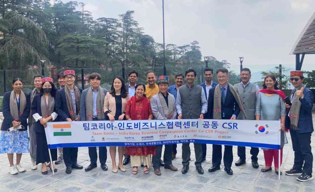 Korean trade delegation in Himachal Pradesh 